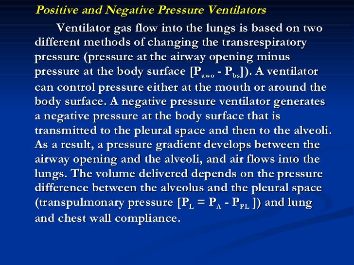 Mechanical Ventilation