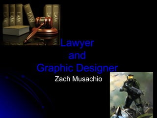 Lawyer and Graphic Designer Zach Musachio 