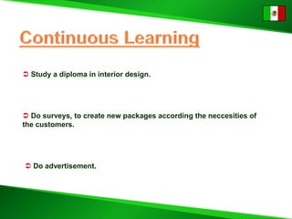 Geography           Torreón, Gómez Palacio, Lerdo (Comarca 			  Lagunera).SupportingResearchRent a place forparty.Mexicansliketohavemeetingswiththefamily, friends, etc.AccordingtheSurvey:Location & DesignThe pool forthesummer time.The Parking Lot.
