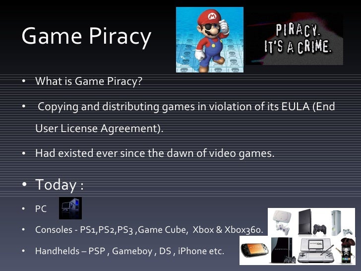 Game Piracy