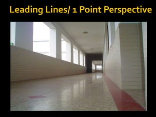 Leading Lines/ 1 Point Perspective