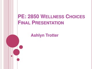 Final presentation