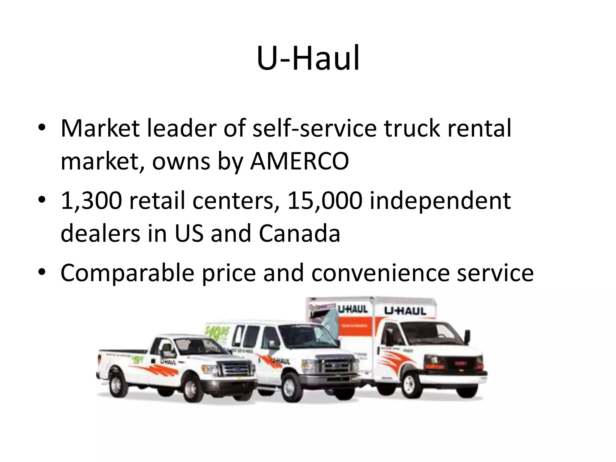 U-Haul Final presentation | PPTX