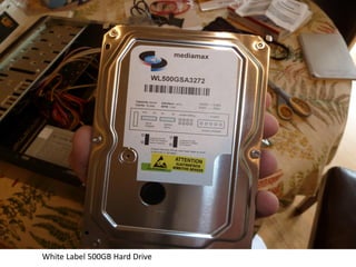 White Label 500GB Hard Drive
