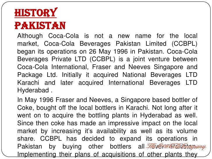 Coca cola Job Analysis