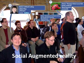 Social Augmented reality
 
