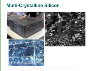 Multi-Crystalline Silicon
 