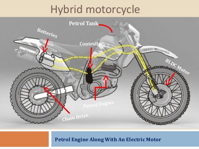 electric and petrol bike