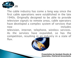 .in




      Presentation by Sandesh Mundra &
      Associates, Chartered Accountants
 
