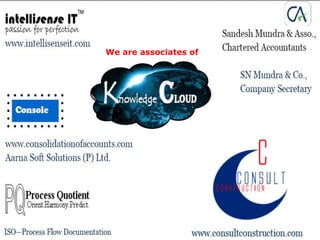 .in

      We are associates of




                    Presentation by Sandesh Mundra &
                    Associates, Chartered Accountants
 