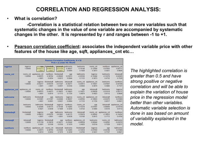Prediction of house price using multiple regression | PPT