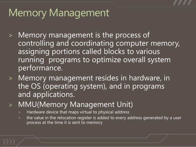 Memory Management in Windows 7