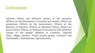 Inflation Impact on Economy of Pakistan | PPTX