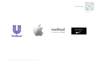 4

5
6

Case Studies

1
3
2
1. Sense Intent
2. Know Context

MA In Design for Sustainability> Final Presentation> May 30th 2012> Page 14

7

 