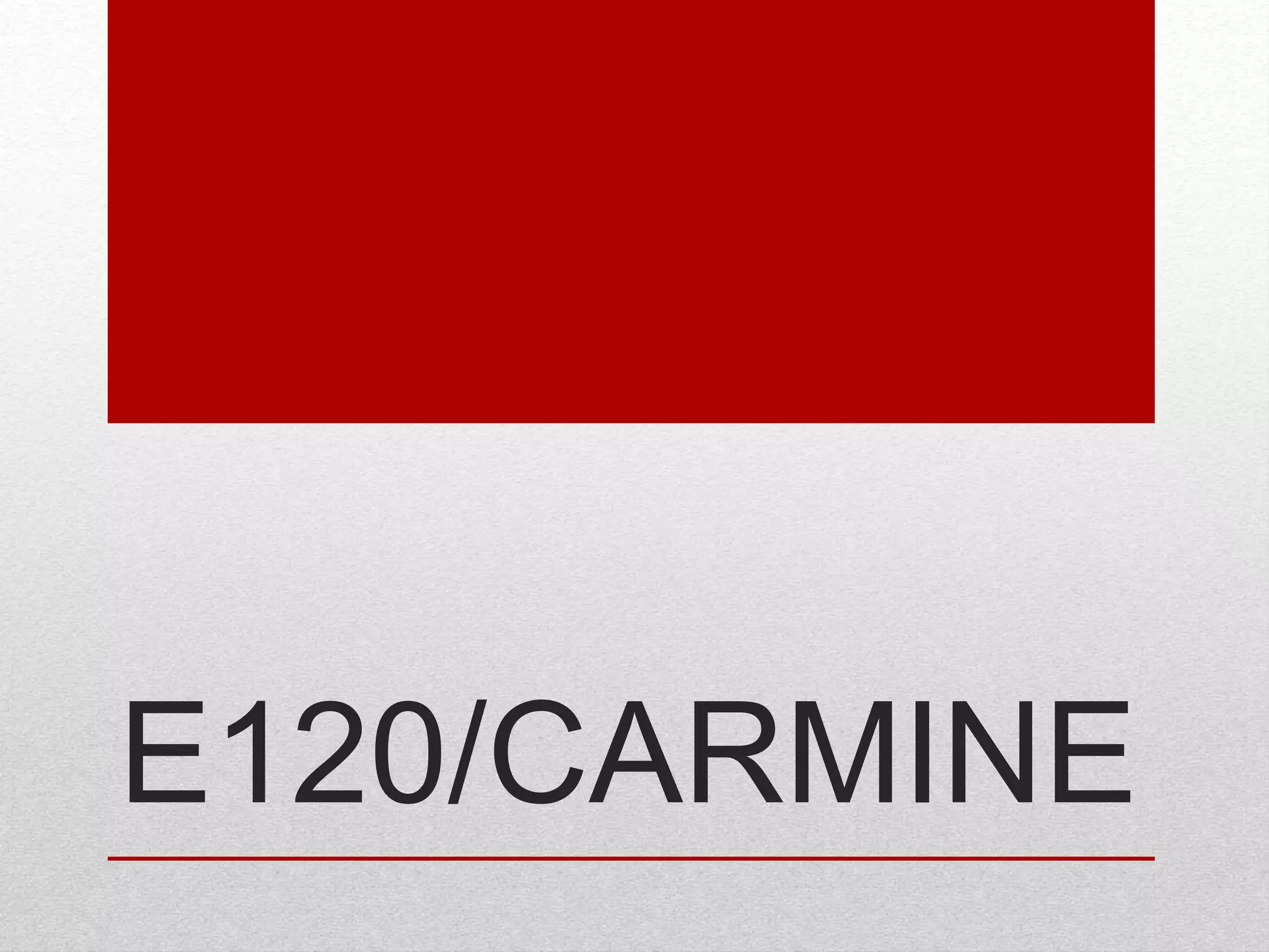 Reasons Why E120 Might Be In Everything You Eat - oxaheck