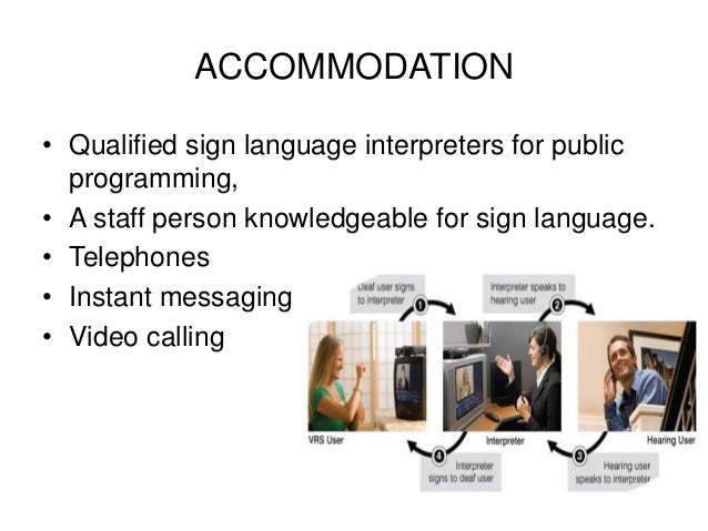 hearing impairment accommodations