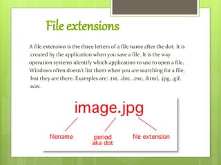windows and its components | PPTX | Operating Systems | Computer ...