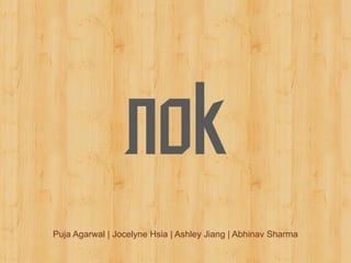Puja Agarwal | Jocelyne Hsia | Ashley Jiang | Abhinav Sharma  