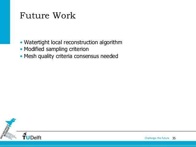 master thesis future work