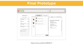 Final Prototype
http://invis.io/AC31MDK7T
 