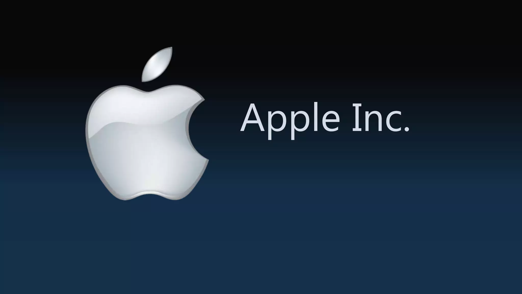 Apple Inc.
 