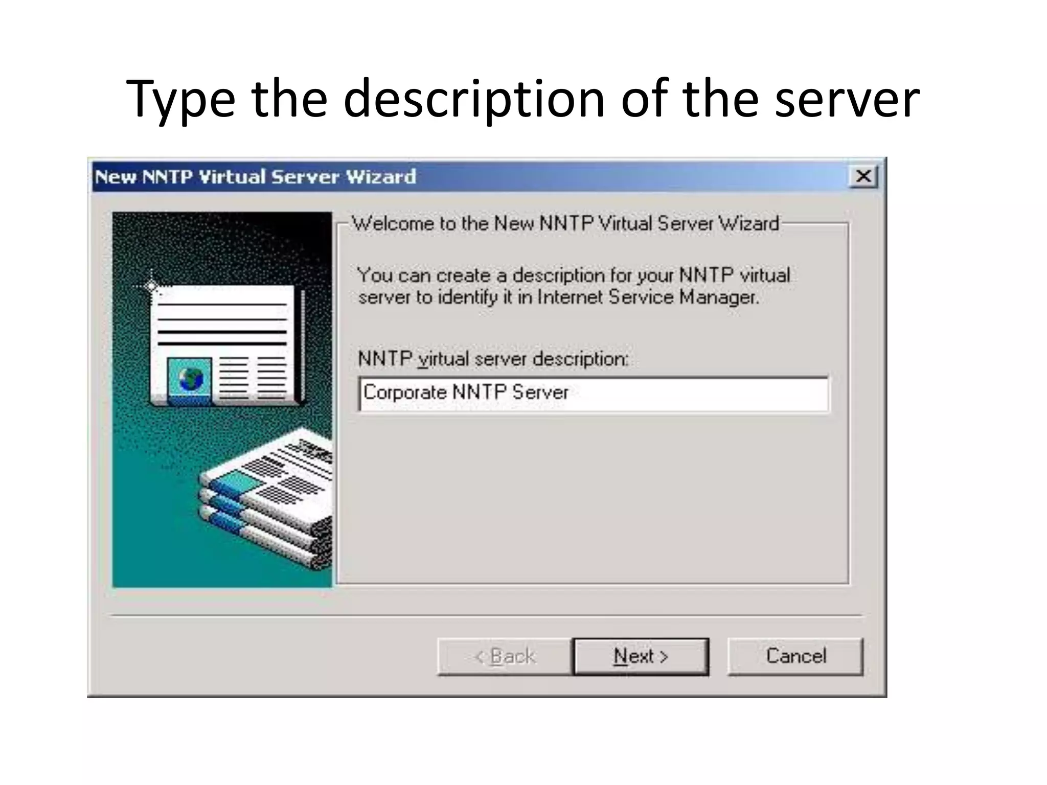 Type the description of the server
 
