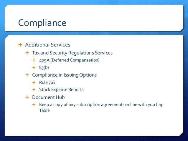Rule 701 stock options