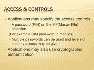 Cryptographic Sam Card Smart Card Presentation | PPTX