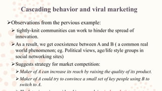 Cascading Behavior In Networks Pptx