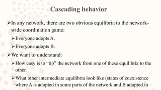 Cascading Behavior In Networks Pptx