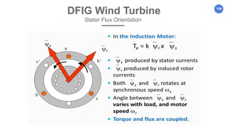 148
DFIG Wind Turbine
Stator Flux Orientation
 