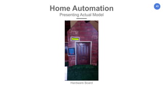 43
Home Automation
Presenting Actual Model
Hardware Board
 