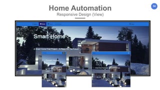 54
Home Automation
Responsive Design (View)
 