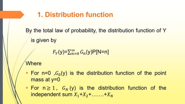 compound distribution | PPTX