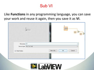 Getting started with LabVIEW | PPTX