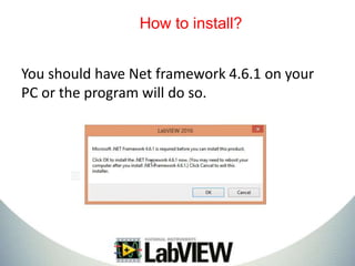 Getting started with LabVIEW | PPTX