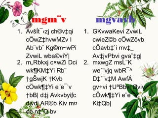 mgm¨v mgvavb
1. AvšÍt¯‹zj ch©v‡qi
cÖwZ‡hvwMZv I
Ab¨vb¨ Kg©m~wPi
ZvwiL wba©viY|
1. GKvwaKevi ZvwiL
cwieZ©b cÖwZôvb
cÖavb‡`i mv‡_
Av‡jvPbvi gva¨‡g|
2. m„Rbkxj c×wZi Dci
wk¶KM‡Yi Rb¨
†gŠwjK †Kvb
cÖwk¶‡Yi e¨e¯’v
†bB| d‡j Avkvbyiƒc
djvdj AR©b Kiv m¤
¢e n‡”Q bv
2. mxwgZ msL¨K
we`¨vjq wbR¯^
D‡`¨v‡M AwfÁ
gv÷vi †UªBbvi Øviv
cÖwk¶‡Yi e¨e¯’v
Ki‡Qb|
 