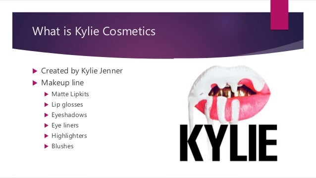 business plan of kylie cosmetics