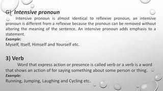 Parts of speech | PPTX