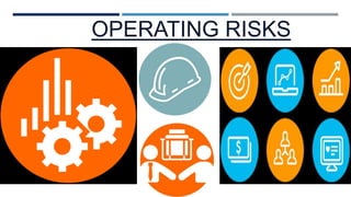 OPERATING RISKS
 