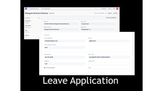 Leave Application
 