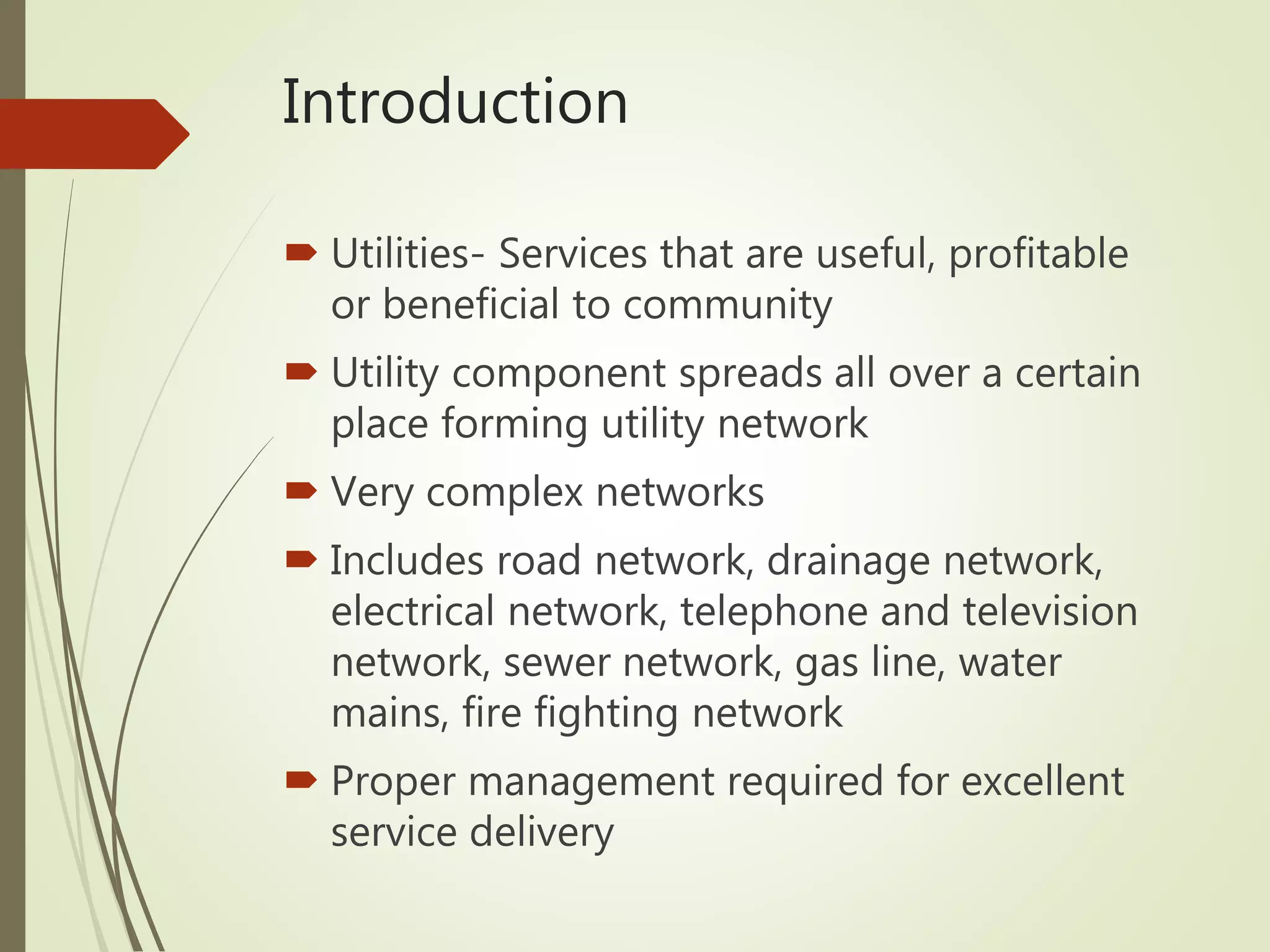Web-GIS Based Utility Management System | PPTX