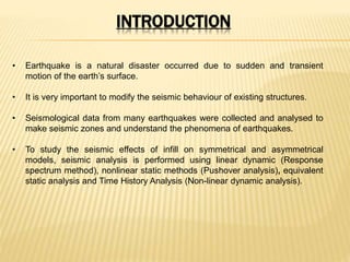 seismic analysis of structures presentation | PPTX