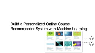 Build a Personalized Online Course
Recommender System with Machine Learning
 