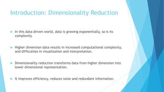 dimensionality reduction with clustering | PDF