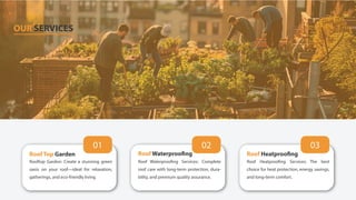 Rooftop Garden Services in Pakistan | Urban Gardening | PDF