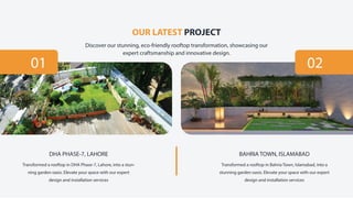 Rooftop Garden Services in Pakistan | Urban Gardening | PDF