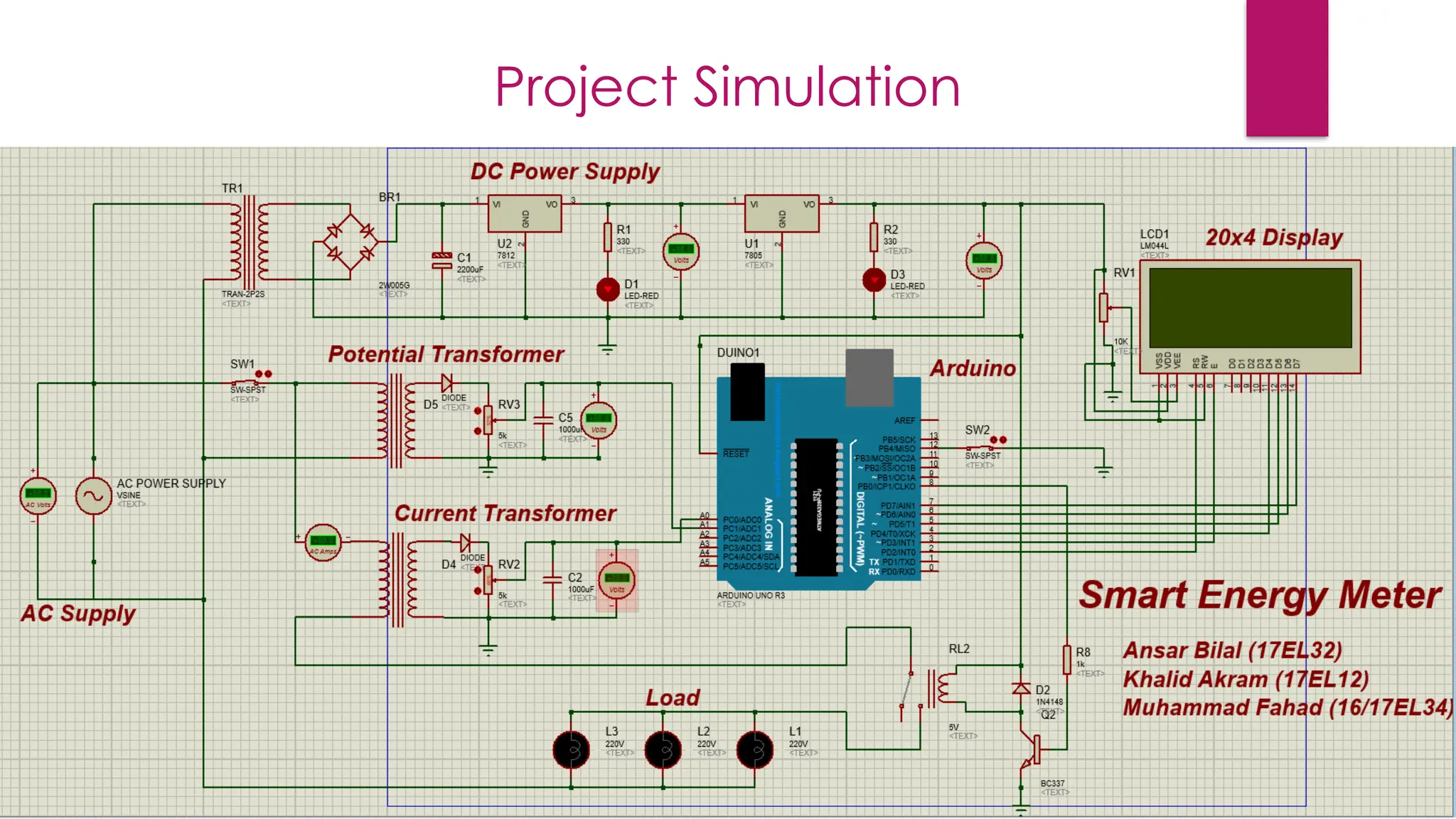 Project Simulation
 