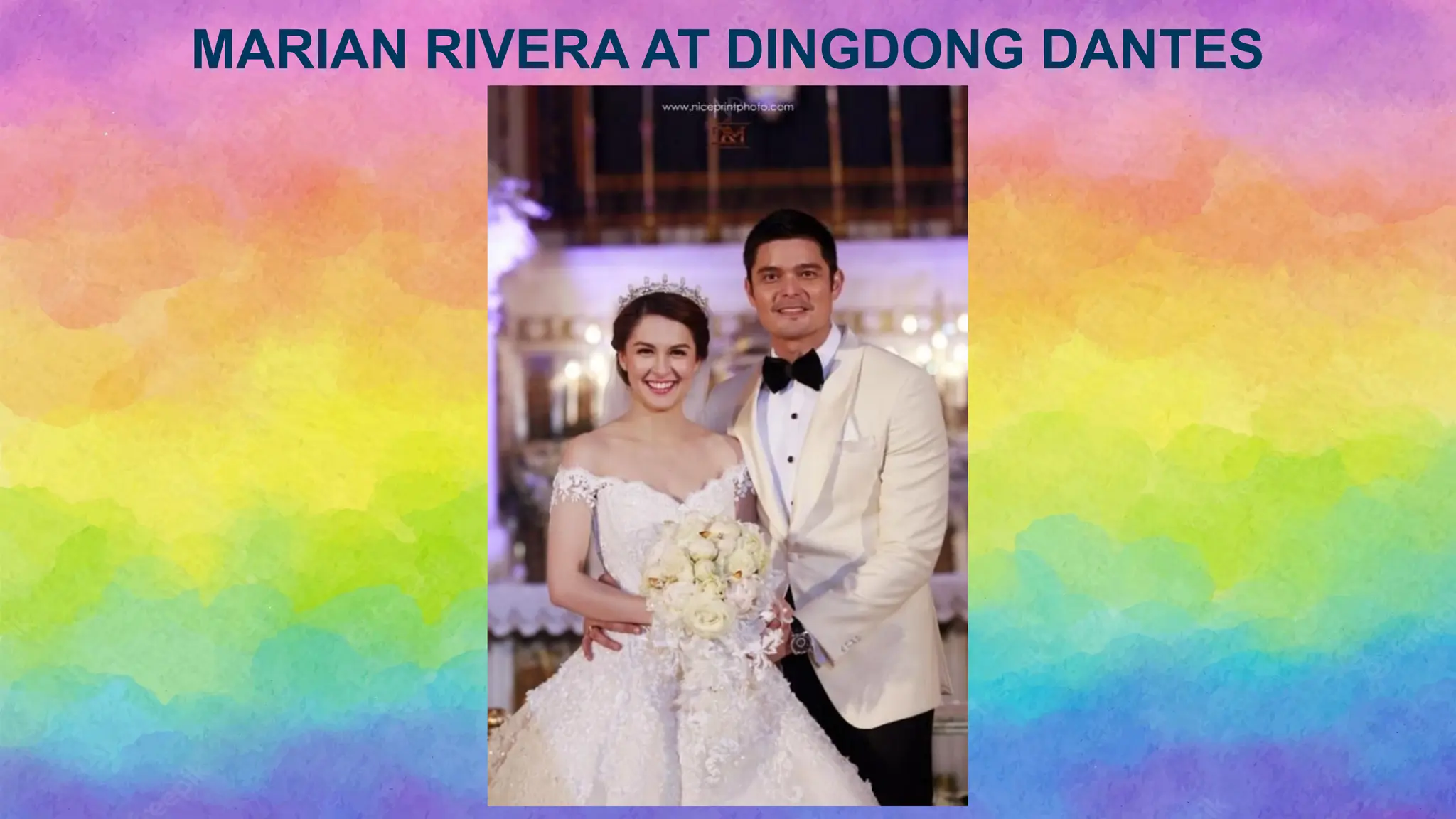 MARIAN RIVERA AT DINGDONG DANTES
 