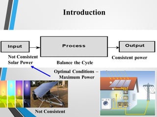 Module Level In Solar modular level power electronics in solar system | PPTX
